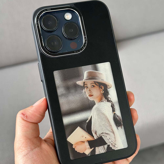 E-Ink NFC phone case